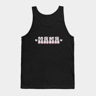 Floral Mama Mothers Day Gardener Somebodys Loudmouth Basketball Tank Top